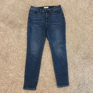 Madewell Curvy High-Rise Skinny Jeans TENCEL™ Denim Edition
